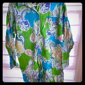 Ralph Lauren Button Down Pajama Dress